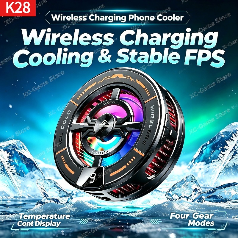 Gaming Zone Accessories - K28 Raffreddatore Magnetico a Semiconduttore per