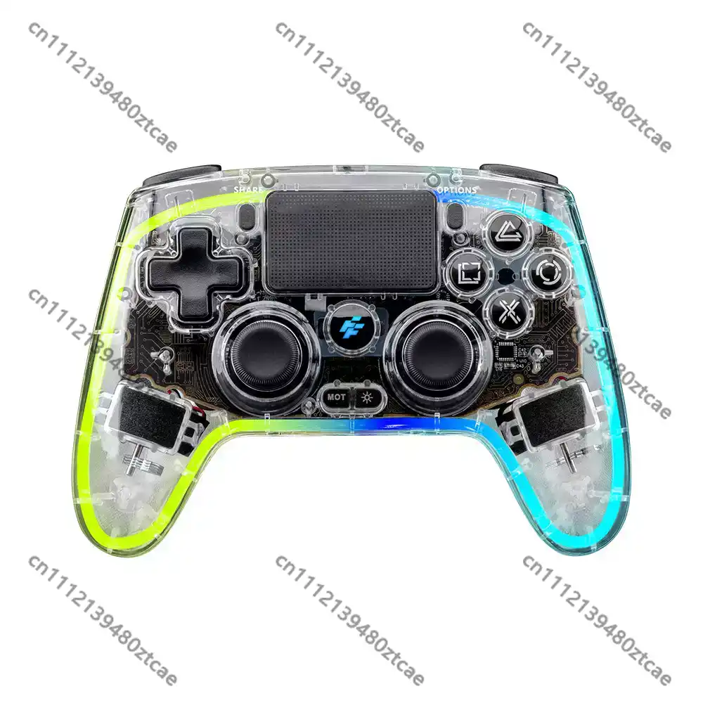 Gaming Hardware And Accessories - Controller di gioco wireless trasparente compatibile