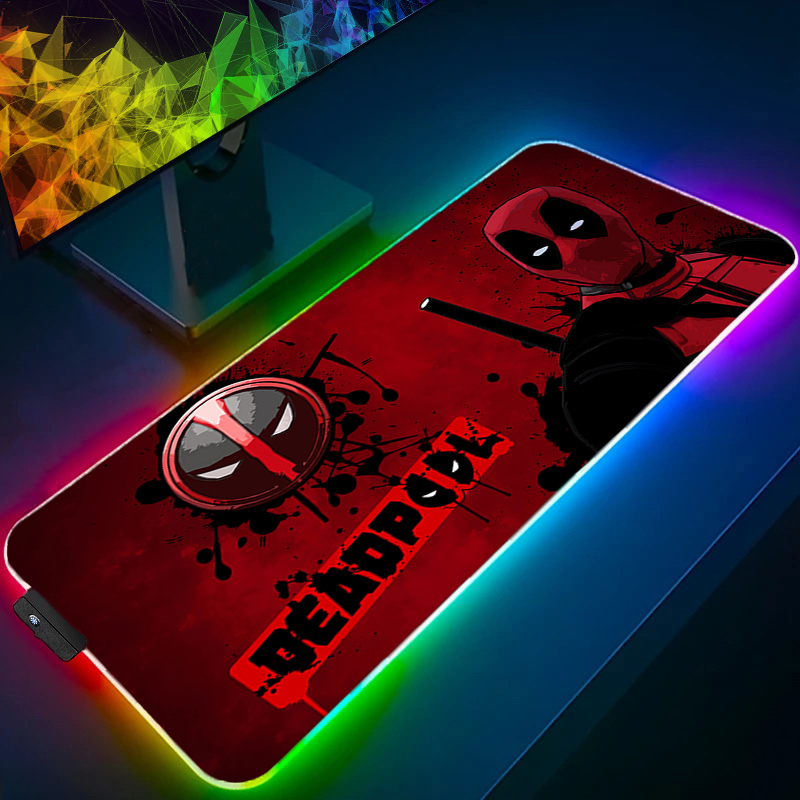 Gaming Office Accessories - Tappetino per mouse a LED Retroilluminazione