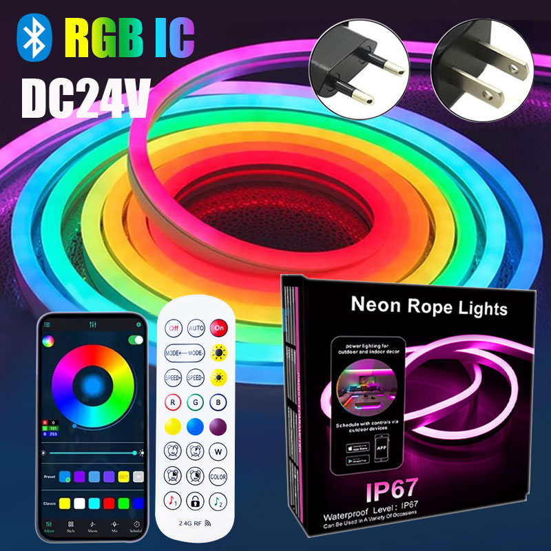 Gaming Accessories Lights - Striscia LED Neon Indirizzabile 24V 5M