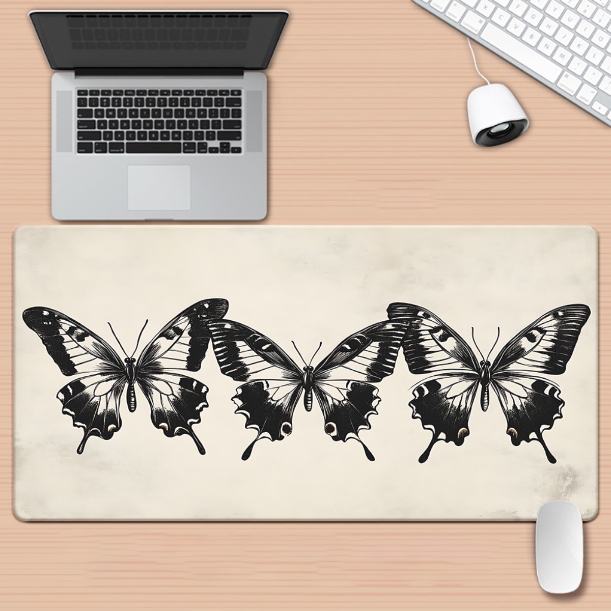Vintage Gaming Accessories - Tappetino da scrivania con illustrazione di