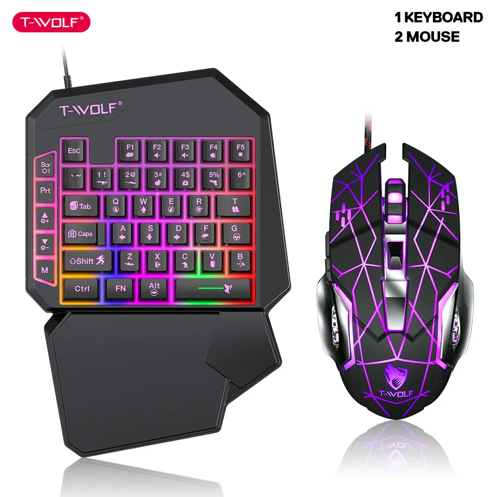 T-WOLF TF900 Set trono tastier - Gaming Accessories Bundle recensione e prezzo