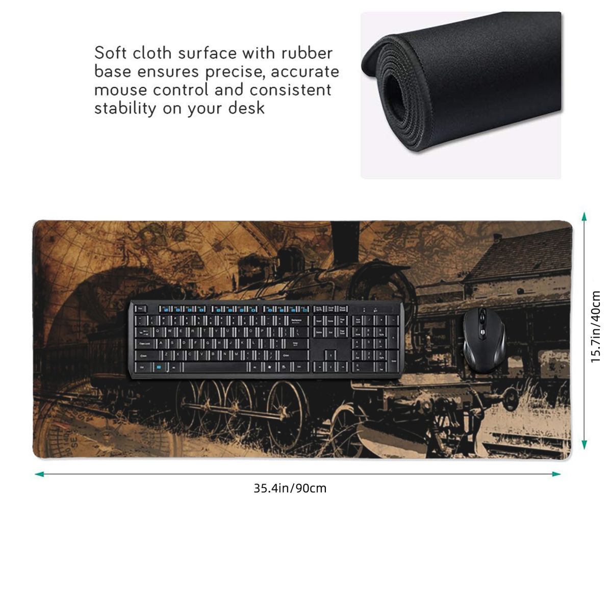 Tappetino per Mouse Grande con - Vintage Gaming Accessories recensione e prezzo