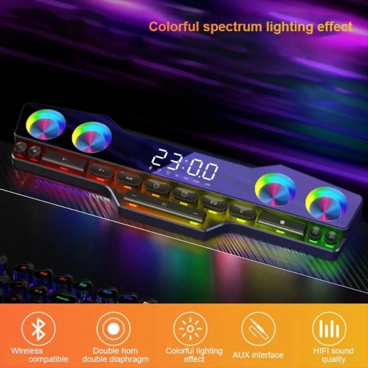 Altoparlanti DTC5 V18 con Luci - Gaming Home Accessories recensione e prezzo