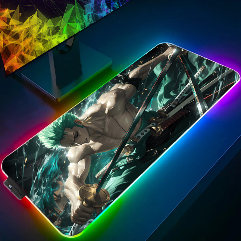 ONE PIECE Zoro Mouse Pad RGB A - Gaming Office Accessories recensione e prezzo